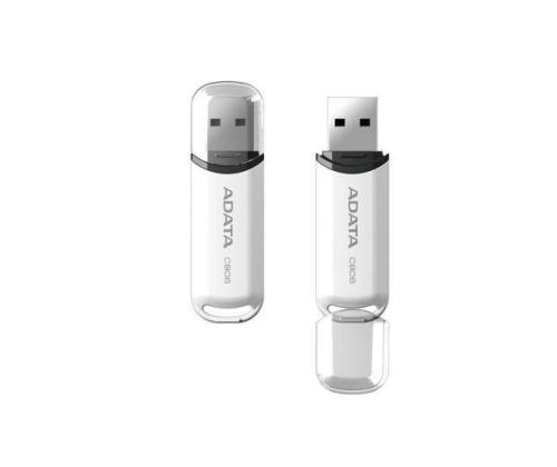 MEMORY DRIVE FLASH USB2 32GB/WHITE AC906-32G-RWH ADATA