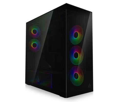 Case ARCTIC Xtender VG (Black) Case product features Transparent panel Not included Colour Black...