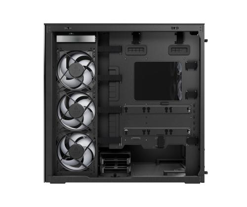 Case ARCTIC Xtender (Mirror Black) MidiTower Case product features Transparent panel Not included...