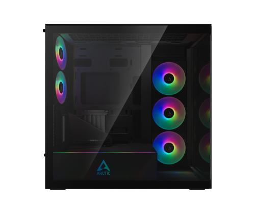 Case ARCTIC Xtender VG (Mirror Black) Case product features Transparent panel Not included Colour...