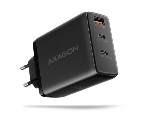 MOBILE CHARGER WALL USB 100W/GAN 3PORT ACU-DPQ100 AXAGON