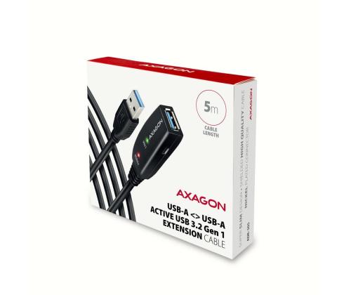CABLE USB3.2 A-M/A-F ACTIVE/5M ADR-305 AXAGON