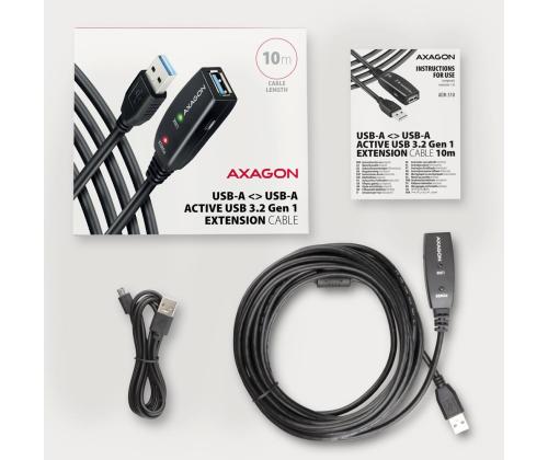 CABLE USB3.2 A-M/A-F ACTIVE/10M ADR-310 AXAGON