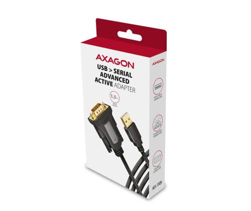CABLE USB2.0 TO RS-232/1.5M ADS-1PQN AXAGON