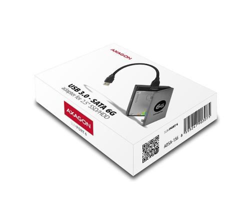 HDD ACC ADAPTER USB3.2 CASE/2.5" SATA 6G ADSA-1S6 AXAGON