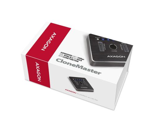 SSD ACC DOCK STATION USB-C/2XM.2 NVME ADSA-M2C AXAGON