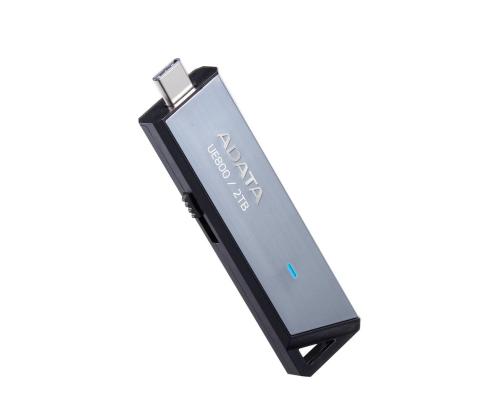 MEMORY DRIVE FLASH USB-C 2TB/SILV AELI-UE800-2T-CSG ADATA
