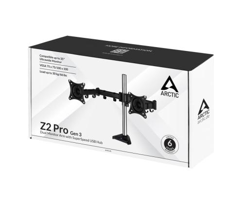 MONITOR ACC ARM Z2 PRO GEN 3/DUAL AEMNT00050A ARCTIC
