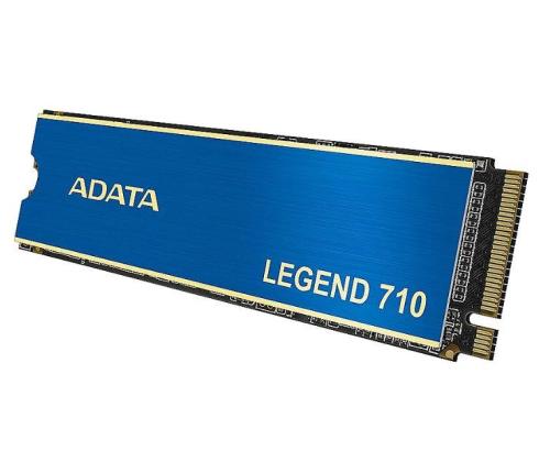 SSD ADATA LEGEND 710 512GB M.2 PCIE NVMe 3D NAND Write speed 1000 MBytes/sec Read speed 2400...