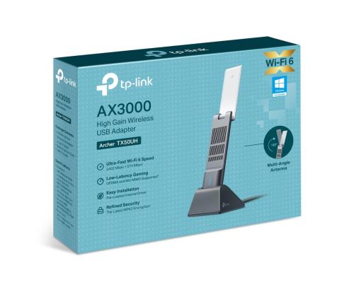 WRL ADAPTER 3000MBPS USB/ARCHER TX50UH TP-LINK