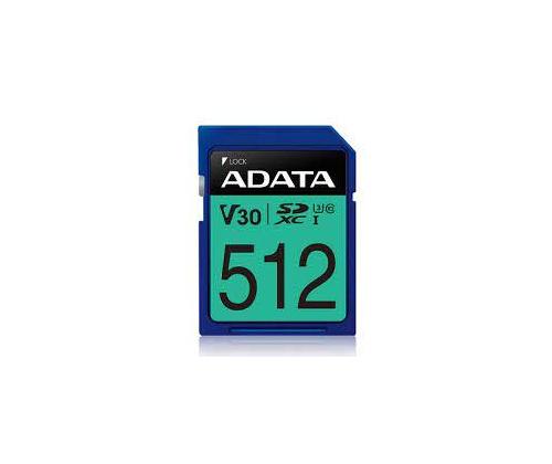 MEMORY SDXC 512GB V30/ASDX512GUI3V30S-R ADATA