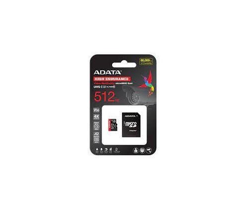 MEMORY MICRO SDXC 512GB W/AD./AUSDX512GUI3V30SHA2-RA1 ADATA