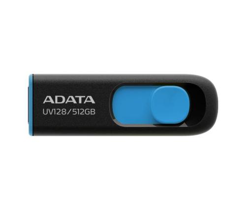 MEMORY DRIVE FLASH USB3 512GB/BLK/BLUE AUV128-512G-RBE ADATA