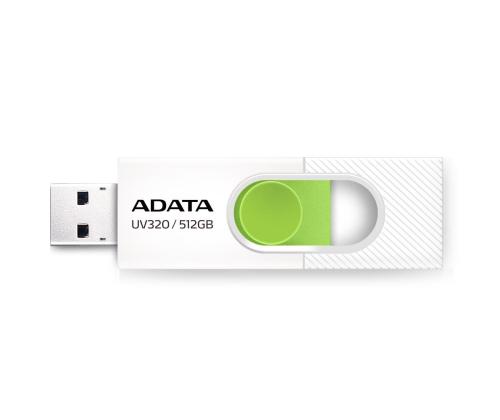 MEMORY DRIVE FLASH USB3 512GB/WHITE AUV320-512G-RWHGN ADATA