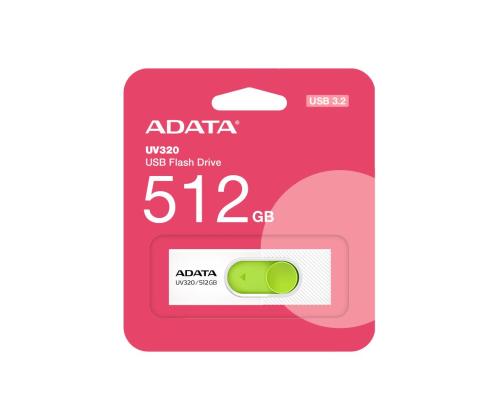 MEMORY DRIVE FLASH USB3 512GB/WHITE AUV320-512G-RWHGN ADATA