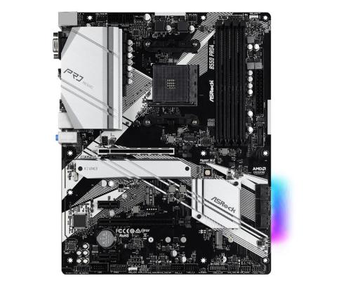 Mainboard ASROCK AMD B550 SAM4 ATX 2xPCI-Express 3.0 1x 1xPCI-Express 3.0 16x 2xM.2 1xPCI-Express...