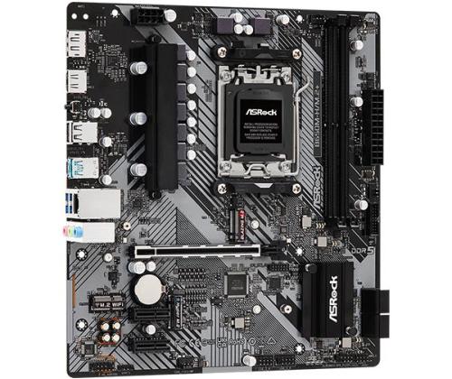 Mainboard ASROCK AMD B650 SAM5 Micro-ATX Memory DDR5 Memory slots 2 1xPCI-E 2xPCI-Express 4.0 1x...