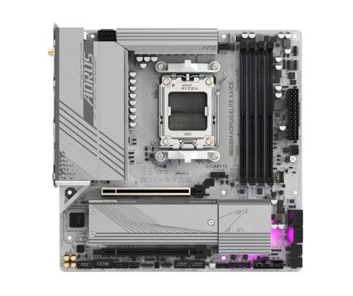 Mainboard GIGABYTE AMD B650 SAM5 Micro-ATX Memory DDR5 Memory slots 4 1xPCI-Express 4.0 4x	 1xPCI...