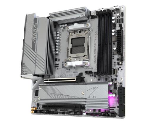 Mainboard GIGABYTE AMD B650 SAM5 Micro-ATX Memory DDR5 Memory slots 4 1xPCI-Express 4.0 4x	 1xPCI...