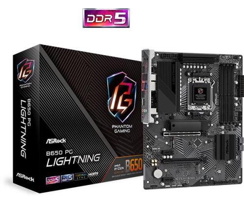 Mainboard ASROCK AMD B650 SAM5 ATX Memory DDR5 Memory slots 4 2xPCI-Express 4.0 1x 2xPCI-Express...