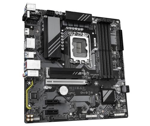 Mainboard GIGABYTE Intel B760 Express LGA1700 Micro-ATX Memory DDR5 Memory slots 4 B760MDS3HWF6EGEN5