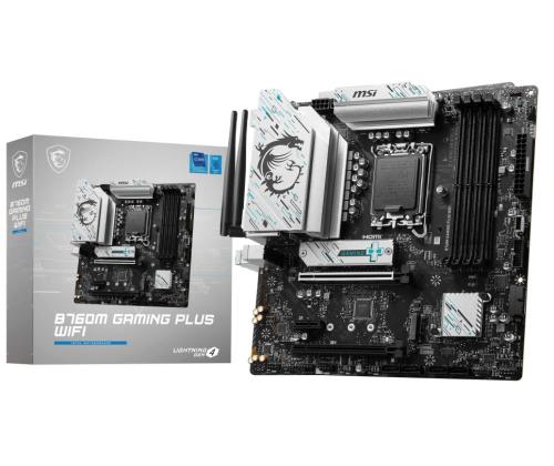 Mainboard MSI Intel B760 Express LGA1700 Micro-ATX Memory DDR5 Memory slots 4 1xPCI-Express 3.0...