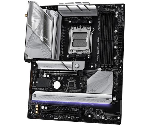 Mainboard ASROCK AMD B850 SAM5 ATX Memory DDR5 Memory slots 4 2xPCI-Express 4.0 16x 1xPCI-Express...