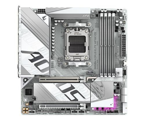 Mainboard GIGABYTE AMD B850 SAM5 Micro-ATX Memory DDR5 Memory slots 4 B850MAELTWF6EICE1.1