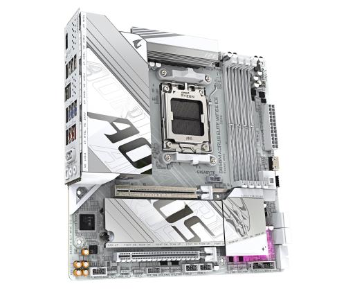 Mainboard GIGABYTE AMD B850 SAM5 Micro-ATX Memory DDR5 Memory slots 4 B850MAELTWF6EICE1.1