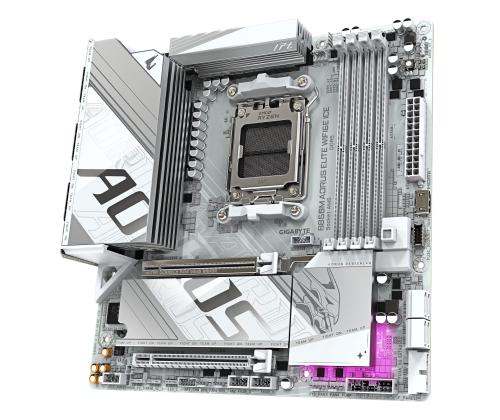 Mainboard GIGABYTE AMD B850 SAM5 Micro-ATX Memory DDR5 Memory slots 4 B850MAELTWF6EICE1.1