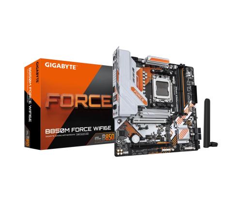 Mainboard GIGABYTE AMD B850 SAM5 Micro-ATX Memory DDR5 Memory slots 2 B850MFORCEWF6E