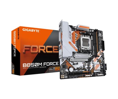 Mainboard GIGABYTE AMD B850 SAM5 Micro-ATX Memory DDR5 Memory slots 2 B850MFORCE