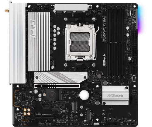 Mainboard ASROCK AMD B850 SAM5 Micro-ATX Memory DDR5 Memory slots 4 1xPCI-Express 4.0 4x	 1xPCI...