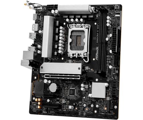 Mainboard ASROCK Intel B660 LGA1851 Micro-ATX Memory DDR5 Memory slots 2 B860M-X_WIFI