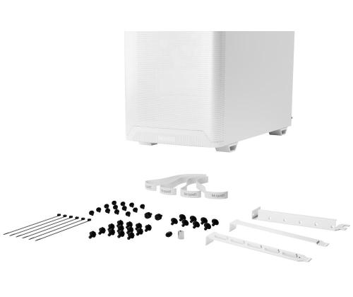 Case BE QUIET PURE BASE 501 MidiTower Not included ATX MicroATX MiniITX Colour White BG075