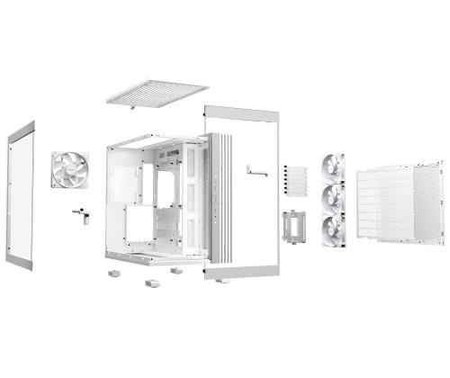 Case BE QUIET LIGHT BASE 600 LX Tower ATX MicroATX MiniITX Colour White BGW68