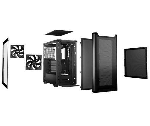 Case BE QUIET PURE BASE 501 MidiTower Not included ATX MicroATX MiniITX Colour Black BGW74