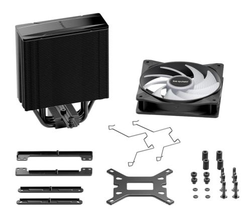 CPU COOLER S_MULTI/PURE ROCK 3 LX BK040 BE QUIET