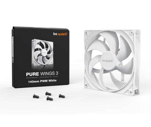 CASE FAN 140MM PURE WINGS 3/WHITE PWM BL112 BE QUIET
