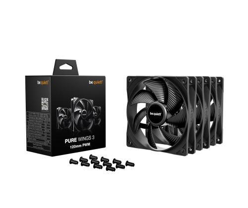 CASE FAN 120MM PURE WINGS 3/PWM 3-PACK BL141 BE QUIET