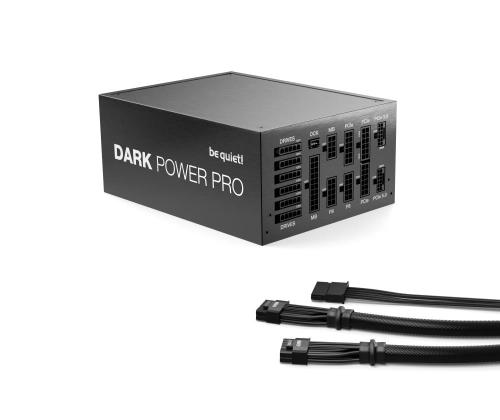 Power Supply BE QUIET 1300 Watts Peak Power 1400 Watts Efficiency 80 PLUS TITANIUM PFC Active...