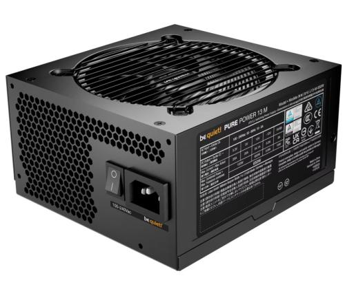 Power Supply BE QUIET Pure Power 13m 650 Watts Efficiency 80 PLUS GOLD PFC Active MTBF 100000...