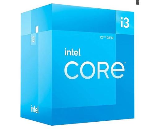 CPU INTEL Desktop Core i3 i3-12100 Alder Lake 3300 MHz Cores 4 12MB Socket LGA1700 60 Watts GPU...