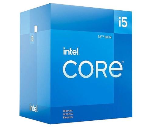 CPU INTEL Desktop Core i5 i5-12400F Alder Lake 2500 MHz Cores 6 18MB Socket LGA1700 65 Watts BOX...