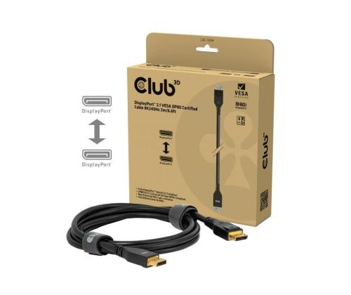 CABLE DP TO DP 2M/CAC-1094 CLUB3D