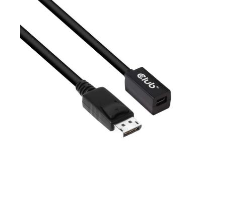 CABLE MINI DP TO DP 1M/M/F CAC-1120 CLUB3D