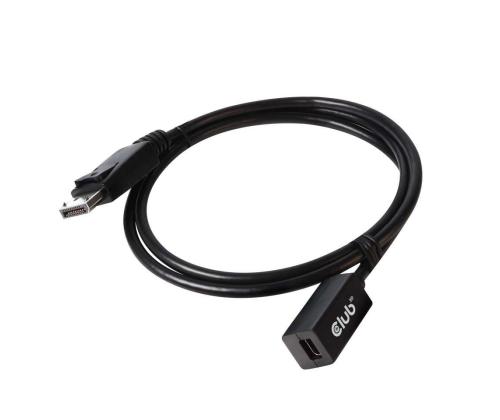 CABLE MINI DP TO DP 1M/M/F CAC-1120 CLUB3D