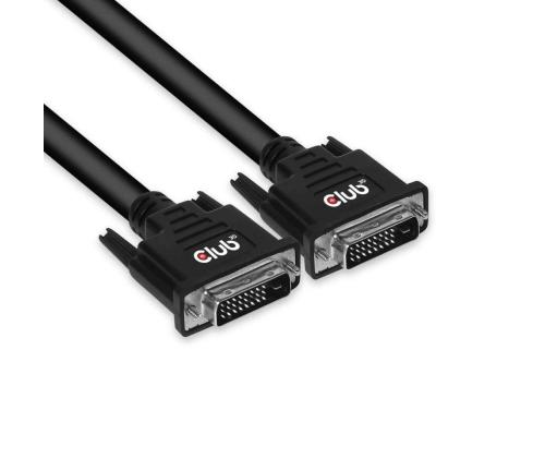 CABLE DVI-D TO DVI-D 10M/M/M CAC-1220 CLUB3D