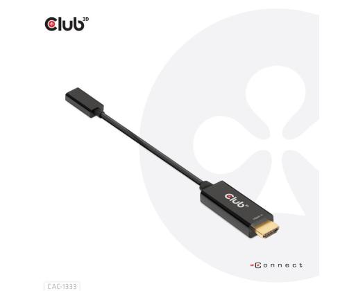 I/O ADAPTER HDMI TO USB-C/ACTIVE M/F CAC-1333 CLUB3D