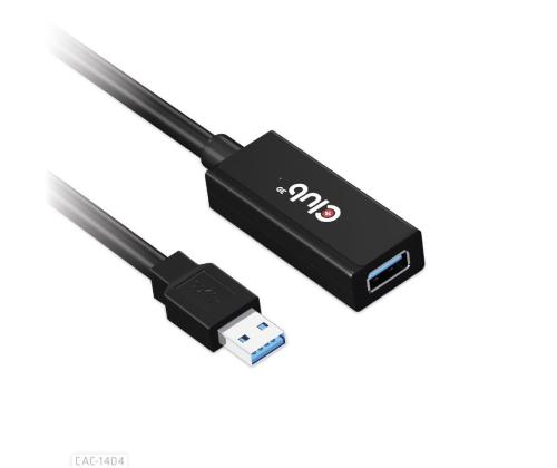 CABLE USB3.2 TO USB3.2 5M/M/F CAC-1404 CLUB3D